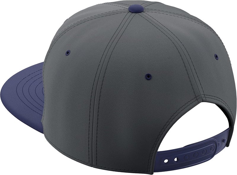 Daxton Store Classic Blank Snapback Flat Bill Visor Hat Cap One Size Adjustable Back - Image 3